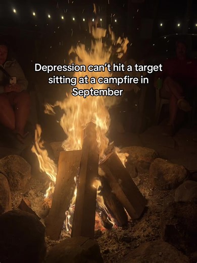 Embrace Fall Weather: Campfire Reflections in Wisconsin