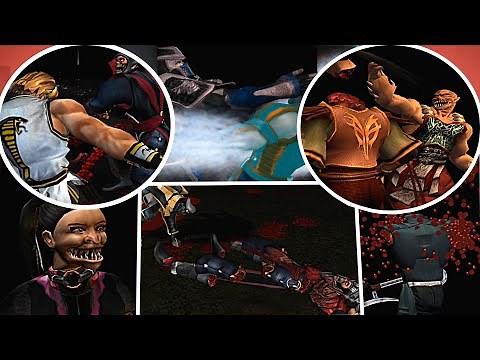 MORTAL KOMBAT DECEPTION (PS2) [ALL FATALITIES] 4K/60FPS