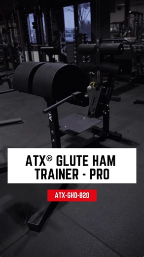 1.1K views | The ATX® GHD Machine PRO is a high-performance glute ham developer with a 500kg load capacity, lever adjustment system, and added knee pads for comfort. Order now from Sam’s Fitness to enhance your training facility with this top-tier equipment! | Sam's Fitness | Facebook