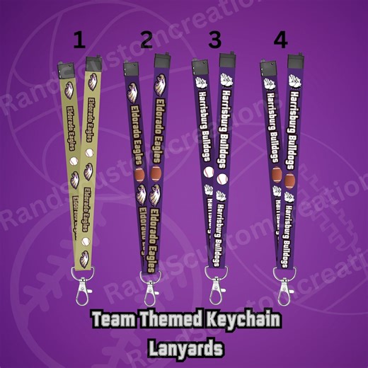 Keychain Lanyard. Customized for Your Needs - Etsy
