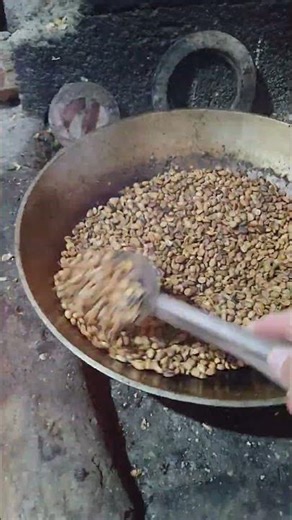 Roasting Coffee Beans | Traditional Farm Roasting Process ☕🔥