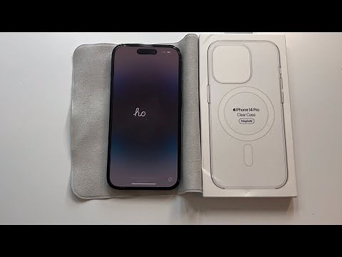 Official Apple iPhone 14 Pro Clear Case with MagSafe Unboxing and Review