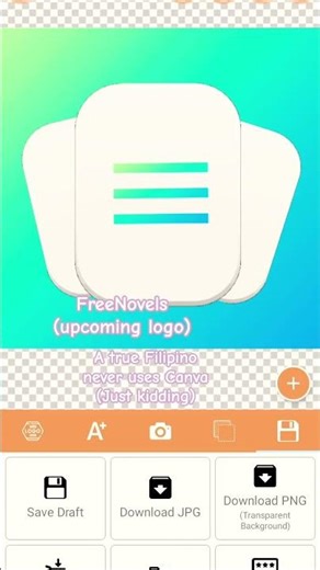 Upcoming Logo for FreeNovels "mobile app logo" #logo