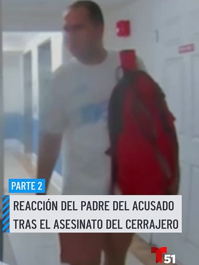 Un video permitió identificar a Luis David Lemus, de 32 años, como el sospechoso de dispararle al cerrajero mientras trabajaba en un apartamento en West Miami. En corte, Lemus compareció desde su celda, no respondió a la jueza y se acostó en su cama mientras la audiencia continuaba. #crimen #cerrajero #westmiami #florida