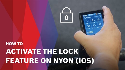How to | Activate the Lock feature on Nyon (iOS) - Videos