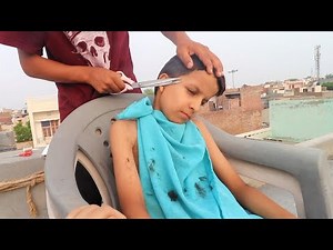 Cutting Piyush's Hair 🤣 Gone Wrong