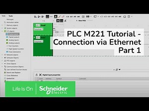 PLC M221 Tutorial - Connection via Ethernet Part 1