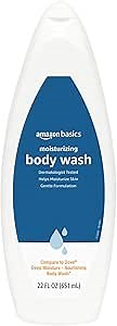 Amazon Basics Body Wash for Moisturizing Skin, Fresh, 22 fl oz (Pack of 1)