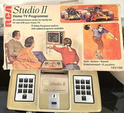 RCA Studio II Home TV Programmer Video Game Console - In Original Box | eBay
