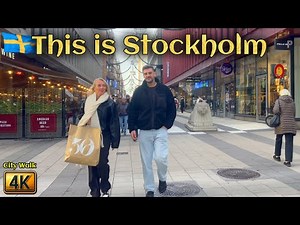 This is Stockholm – Real City Life in 4K