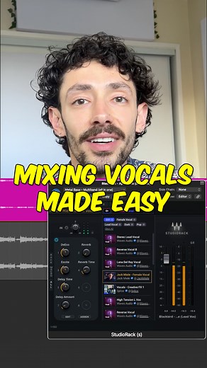 Mixing vocals made easy with StudioVerse! 🎙✨ 👉 Learn more: waves.com/sv #studioverse #intothestudioverse #studiorack #mixingvocals #vocalstacks #mixingtips | Waves Audio