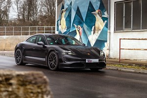 KW V4 coilovers are now available for the Porsche Taycan