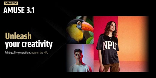 Amuse 3.1 首款支援 BF16 NPU 的 SD 3.0 Medium 模型