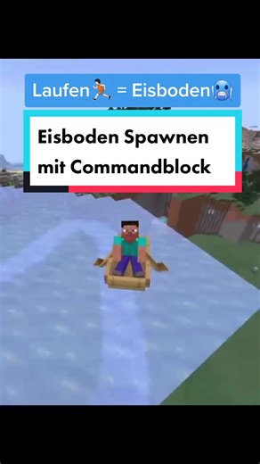 Minecraft: Eisboden und Fahrzeugspawner Tutorial