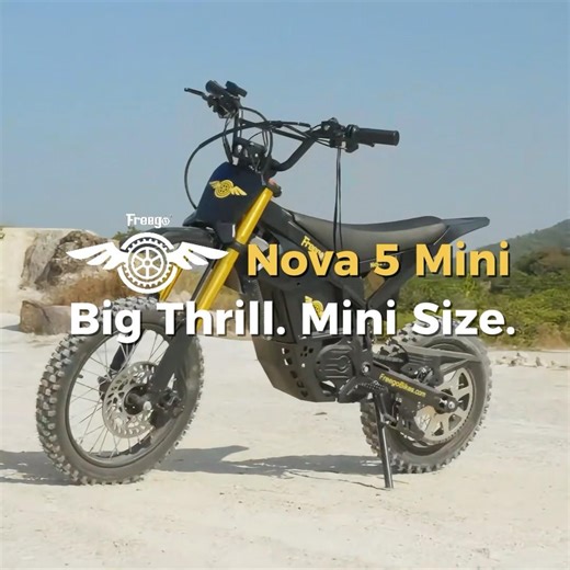 Freego Nova 5 Mini eBike — Adventure Starts Now | Available at Freegobikes.com