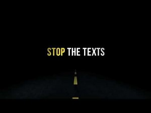 Stop the Texts. Stop the Wrecks. "5 Seconds." PSA