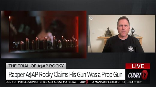 Gun expert Dutch Merrick says taking a prop gun from a studio does NOT happen, but A$AP says his gun was a fake taken from a music video set. https://trib.al/9kDXpYY | COURT TV