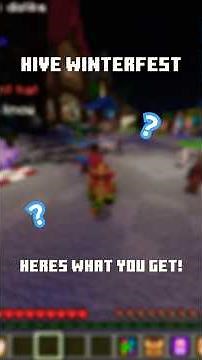 HIVE WINTERFEST! [puzzle hunt|Reward]