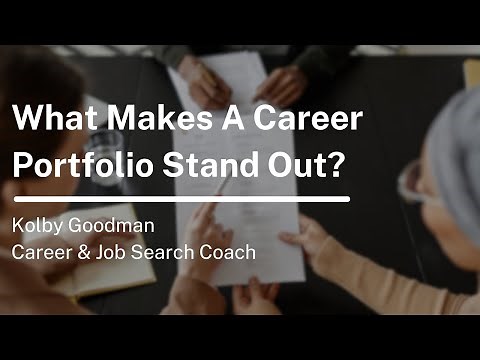 How to Create a Career Portfolio