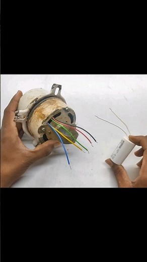 5 Wire Table Fan Capacitor Connection