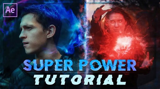 Super power energy effects (After Effects tutorial)