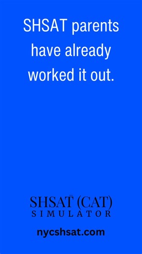 SHSAT Computer Adaptive Test (CAT) Simulator on Instagram: "Your child deserves a top-percentile score and a spot at their dream specialized high school. But the adaptive SHSAT changes everything—most families discover that too late on test day. The current SHSAT is a Computer-Adaptive Test (CAT) with Technology-Enhanced Items (TEI) — no longer static or just multiple choice. Most students will experience the combination of CAT and TEI for the first time on test day. That’s where even strong sco
