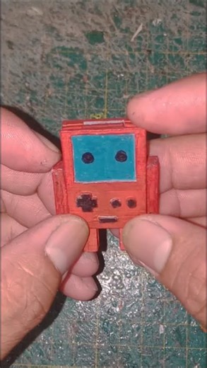 Transforming Handheld Gaming Console Into Robot #cardboardcraft #shorts