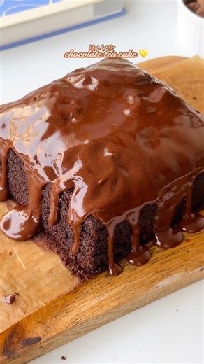 EGGLESS CHOCOLATE TEA CAKE♥️🫶🏻 #recipe #eggfreebaking