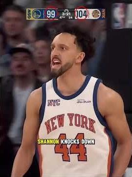 GSW vs NEW YORK was Absolute Cinema ✌️🥵#gsw #newyork #nbahighlights #usabasketball #shorts #fyp