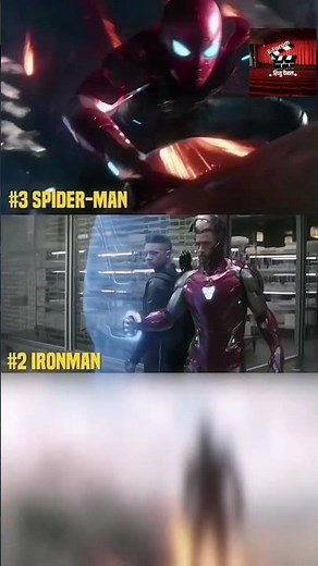 Ranking MCU's most advanced nano technology #ironman #spiderman #shorts