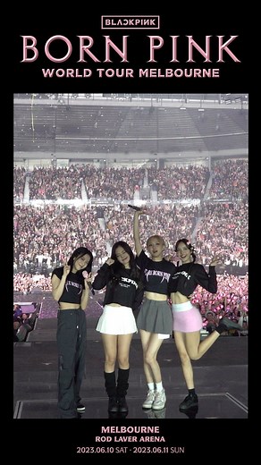 BLΛƆKPIИK on Instagram: "#BLACKPINK #블랙핑크 #WORLDTOUR #BORNPINK #MELBOURNE #YG"