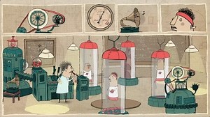 A brief history of physics, whimsically animated