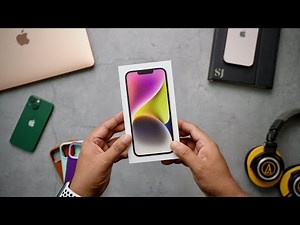 iPhone 14 Unboxing & First Impressions - STARLIGHT!