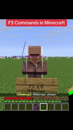 F3 Commands in Minecraft #minecraft #moments #trending | minecraft