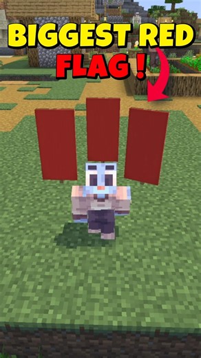 Minecraft Red Flag 🚩