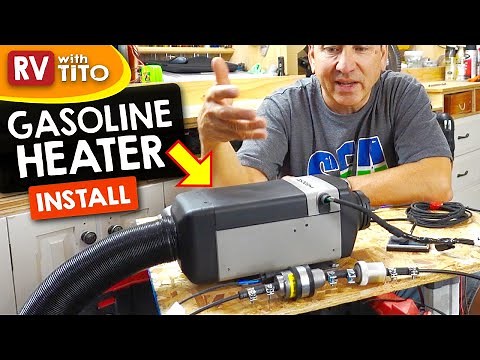 Dry Heat WITHOUT Propane - Webasto Gas/Diesel Heater Installation in RV