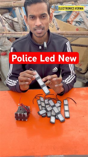 3 in 1 New Led Light 8v to 12v | Police Light Bike | #PoliceLight