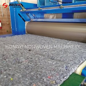 [Hot Item] High Quality Waste Fiber Felt Nonwoven Airlay Machine for Textile Waste Recycling Machine