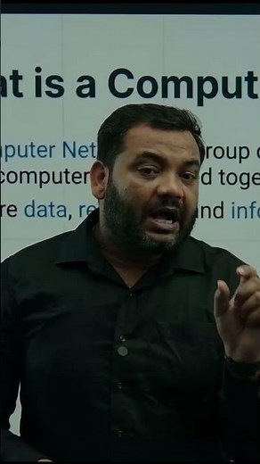 What is Computer Network? (Simple Definition) | Networking Basics #Shorts