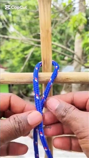 How to Tie a Secure Square Lashing Knot | Easy Rope Knot Tutorial for Beginners