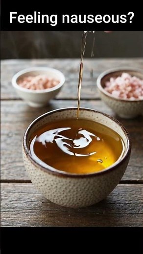 Instant Nausea Relief with Ayurveda | 3-Ingredient Remedy That Works Fast | Ginger + Rock Salt Cure