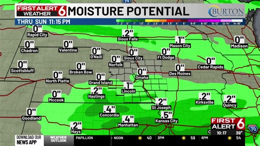 Mild weather before a First Alert Weather Day | 6 News WOWT