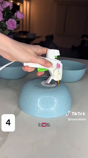 Faire une déco avec de la colle pour gagner de la tune