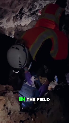 XRF analysis in a cave reveals the elemental secrets hidden within rock formations. #XRF #Science #Geology #Cave #Mineralogy