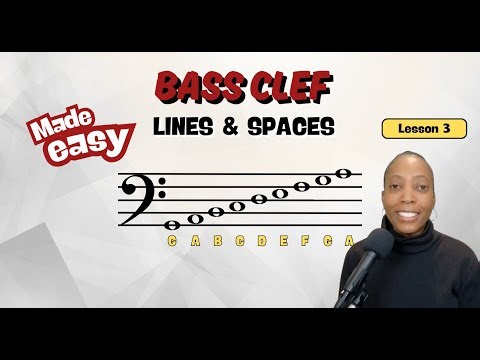 Bass Clef Lesson 3 | Music Theory for Beginners
