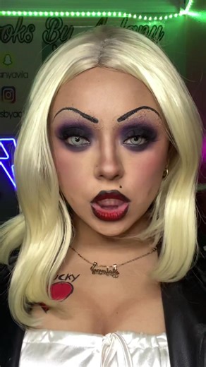 Bride of Chucky Makeup Transformation Tutorial