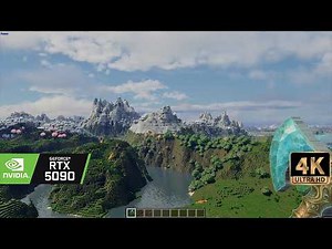 [4K] Minecraft realistic physics and graphics - real Textures - best minecraft graphics 2025