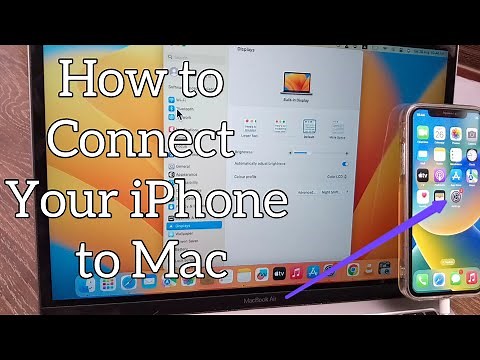 How to Connect iPhone With MacBook.