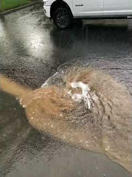 Unclogging a drain but it had the opposite effect