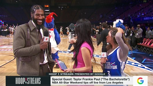 Welcome back to Hoop Streams with Iman Shumpert and Vanessa Richardson! They are live from Los Angeles to interview the stars of the Celebrity All-Star Game. We're joined by Anthony Anderson, Taylor Frankie Paul, Shams Charania, Tacko Fall, and more! Plus, we break down everything you need to know for the rest of All-Star Weekend. | ESPN